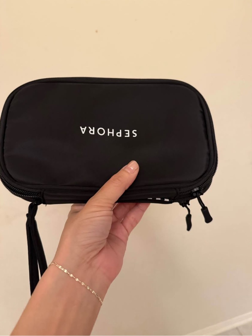 Sephora tech organizer cosmetic jewelry pouch